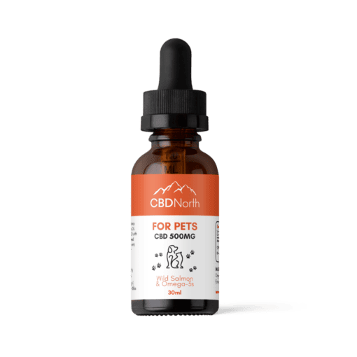 CBD Oil for Dogs (500mg) - For Dogs 1-60lbs