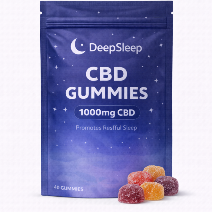 DeepSleep CBD Gummies 1000mg (40ct)