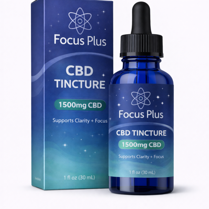 Focus Plus CBD Tincture 1500mg