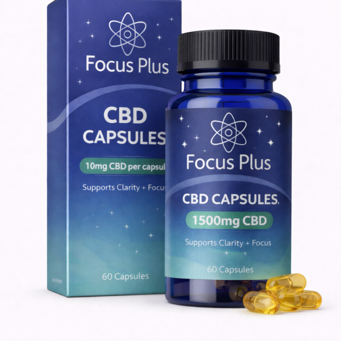 Focus Plus CBD Capsules 10mg (60ct)