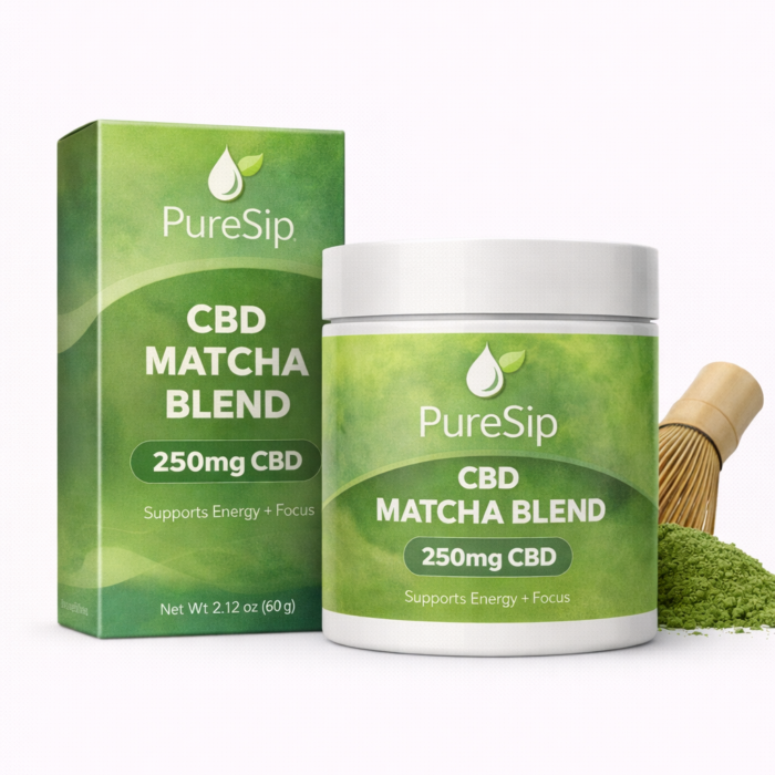 PureSip CBD Matcha Blend 250mg