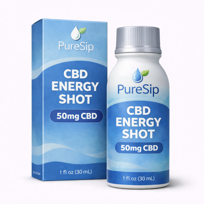 PureSip CBD Energy Shot 50mg